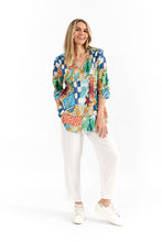 Load image into Gallery viewer, Tina V-neck Pleated Top
