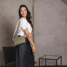 Load image into Gallery viewer, 'Tribeca' Quilted Kiara Crossbody/Clutch
