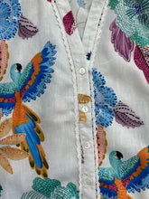 Load image into Gallery viewer, Vibrant Macaw Print Top by Kiik Luxe
