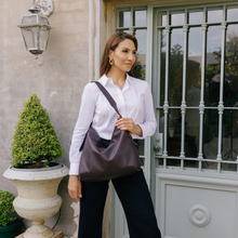 Load image into Gallery viewer, Madeleine Large 3 Piece Floppy Hobo Bag
