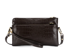 Load image into Gallery viewer, Black Caviar Designs 'Liv' Crossbody Clutch
